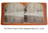 Antique Victorian Era Stereographic Images Niagara Falls Niagara NY, Real Photo by Whiting View Company, Prospect Point, Ice Palace, Luna Island - Premier Estate Gallery 3
