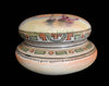Nippon Satin Vanity Jar Dresser Dish Tall Ships Antique Men's Vanity Nautical Arts and Crafts Style