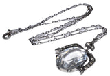 Antique Wedding Necklace Sterling Silver Drop Crystal Art Nouveau - Premier Estate Gallery 5