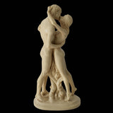 Vintage Santini Kissing Nude Couple Art d' Object Sculpture Italy c1960 Amilcare Santini 3
