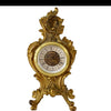 Neoclassical Regency Ormalu Style Table Clock by Robin W. Germany, Gold Decor Ornate Mechanical Clock, Small Romantic Desk Clock - Premier Estate Gallery 3