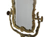 Vintage Art Nouveau Style Ornate Gilded Iron Vanity Mirror French