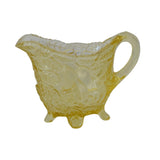 Vintage Tiara Indiana Glass Yellow Sweet Pear Creamer and Sugar Set  - Premier Estate Gallery 1