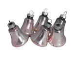 Vintage Pink Distressed Shiny Brite Mercury Glass Christmas Ornaments French Country Farmhouse Christmas - Premier Estate Gallery 1