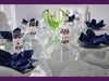Culver Purple Gold Tumblers Highball Glasses X8 Vintage Barware MCM Hollywood Regency - Premier Estate Gallery 2