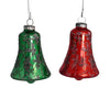 Mid Century Mercury Glass Rainbow Glitter Bells Christmas Ornaments W Germany, MCM Christmas Decor - Premier Estate Gallery 6