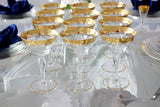 Vintage Tiffin Rambler Rose Champagne Glasses Stemware X12 - Premier Estate Gallery