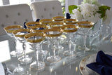 Vintage Tiffin Rambler Rose Champagne Glasses Stemware X12 - Premier Estate Gallery 2