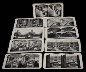c1900 Antique Sears and Roebuck Co. Stereoview Cards X27  Great Victorian and Industrial Wall Decor - Premier Estate Gallery 