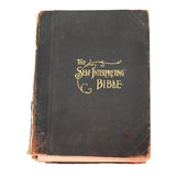 Antique Religious Books The Self Interpreting Bible 4 Volumes 1905 - Premier Estate Gallery