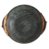 Antique Art Deco Bronze Carl Sorensen Bowl Signed No 1238, Large Bronze Bowl Applied Verdigris Arts and Crafts