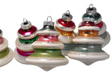 Vintage Space Tree Shiny Brite Glass Christmas Ornaments Set of 8, Jetson Style MCM Glass Ornaments - Premier Estate Gallery 4
