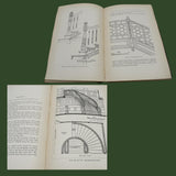 Antique Carpentry Woodworking Book, A Treatise on Stairbuilding & Handrailing by Mowat, London Profusely Illustrated drawings, foldouts- Premier Estate Gallery 3