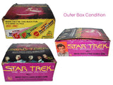 Star Trek The Motion Picture 1979 Topps Trading Cards Display 36 Sealed Packages
