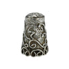Vintage Taxco Sterling Silver Applied Work Thimble, Ornate Silver Thimble Taxco Mexico 1940-50 - Premier Estate Gallery 1