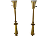 Vintage Hollywood Regency Stiffel Torchiere Lamps Tall Table Lamps Great Gold Decor