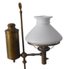Estate Brass Student Kerosene Lamp Electrified Needs Rewiring c1880s - Premier Estate Gallery 1