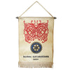 Vintage Hemse Sweden Rotary International Small Banner c1960s - Premier Estate Gallery