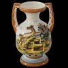 Vintage Talavera Art Pottery Handled Vase Urn with Running Deer Great Spanish Southwestern Decor - Premier Estate Gallery 2