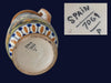 Vintage Talavera Art Pottery Handled Vase Urn with Running Deer Great Spanish Southwestern Decor