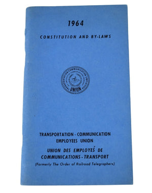 Vintage Transportation - Communication Employees Union By-Laws - Premier Estate Gallery