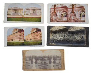 Antique Washtington, D.C. Stereoview Stereoscope Viewer Cards 1898 to 1917 President Wilson Historical Buildings  - Premier Estate Gallery