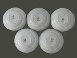 Estate Wedgwood Etruria Country Lane Saucers X5 Great Country Farmhouse Cupboard Shelf Rack Display
