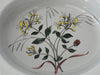 1950s Wedgwood Etruria Country Lane Serving Bowl Honeysuckle Florals Great Farmhouse Dinnerware