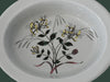 Estate Wedgwood Etruria Country Lane Oval Serving Bowl Honeysuckle Florals Maroon Green Yellow on Gray Dinnerware - Premier Estate Gallery 1