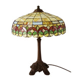 Art Nouveau Wilkinson Bronze Leaded Glass Lamp No. 515 Working Gorgeous Antique Lighting - Premier Estate Gallery 1