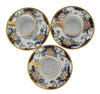 Hand Painted Nippon Chocolate Cups and Saucers Cobalt Blue Gold Moriage Antique - Premier Estate Gallery 2