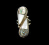 Vintage Abalone Mother of Pearl Taxco Ring Sterling Silver - Premier Estate Gallery
 - 1