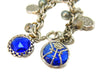 Vintage Accessocraft Charm Bracelet Blue Renaissance Style - Premier Estate Gallery
 - 3