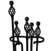 Vintage Mission Style Spiral Andirons with Matching Tools - Premier Estate Gallery 3