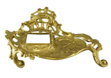 Art Nouveau Style Brass Inkwell Virginia Metalcrafters Ornate Vintage - Premier Estate Gallery