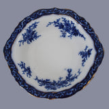 Antique Touraine Flow Blue Serving Bowl Stanley Pottery England Rare - Premier Estate Gallery  4