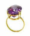 Huge Amethsyt Ring 14k Gold 14 Carats of Purple Gemstone Vintage - Premier Estate Gallery
 - 2