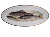 Antique Porcelain Fish Platter Fish Plate Set B. Bloch Eichwald Porcelain 10 pc - Premier Estate Gallery 1