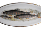 Antique Porcelain Fish Platter Fish Plate Set B. Bloch Eichwald Porcelain 10 pc - Premier Estate Gallery 2