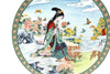 Imperial Jingdezhen Porcelain Geisha Plates Red Mansion Goddesses - Premier Estate Gallery 3