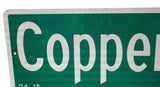Copperleaf Dr Authentic Large Street Sign Industrial Decor Bar Restaurant Decor