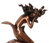Estate Copper Cast Art Neauveau Style Nymph Nude Statue Sculpture - Premier Estate Gallery 1