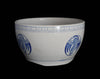 Vintage Chinese Blue and White Crane Pottery Rice Serving Bowl - Premier Estate Gallery 1