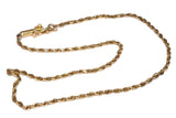 14k  Dainty Ankle Bracelet or Men's Gold Bracelet 10 inch - Premier Estate Gallery