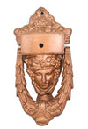 Neoclassical Style Iron Door Knocker Goddess Athena c1920s Art Deco - Premier Estate Gallery