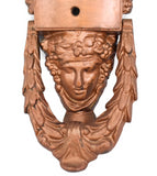 Neoclassical Style Iron Door Knocker Goddess Athena c1920s Art Deco - Premier Estate Gallery2