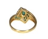Estate 14k Gold Emerald Ring
