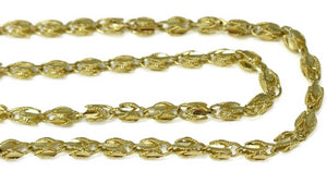 Estate 14k Gold Fancy Link Chain 24 inch - Premier Estate Gallery 3