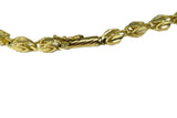 Estate 14k Gold Fancy Link Chain 24 inch