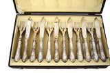 Austrian Silver Fish Cutlery Set 24 pieces Service for 12 - Premier Estate Gallery 3